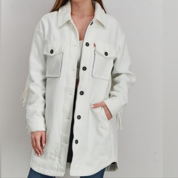 Levi's Jacket Fringe Detail - Picture 5 of 11